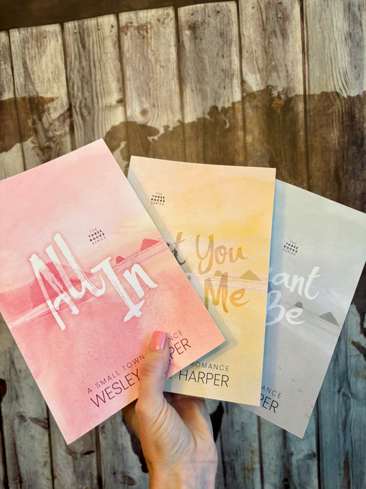 Three-Book Series (free shipping!)