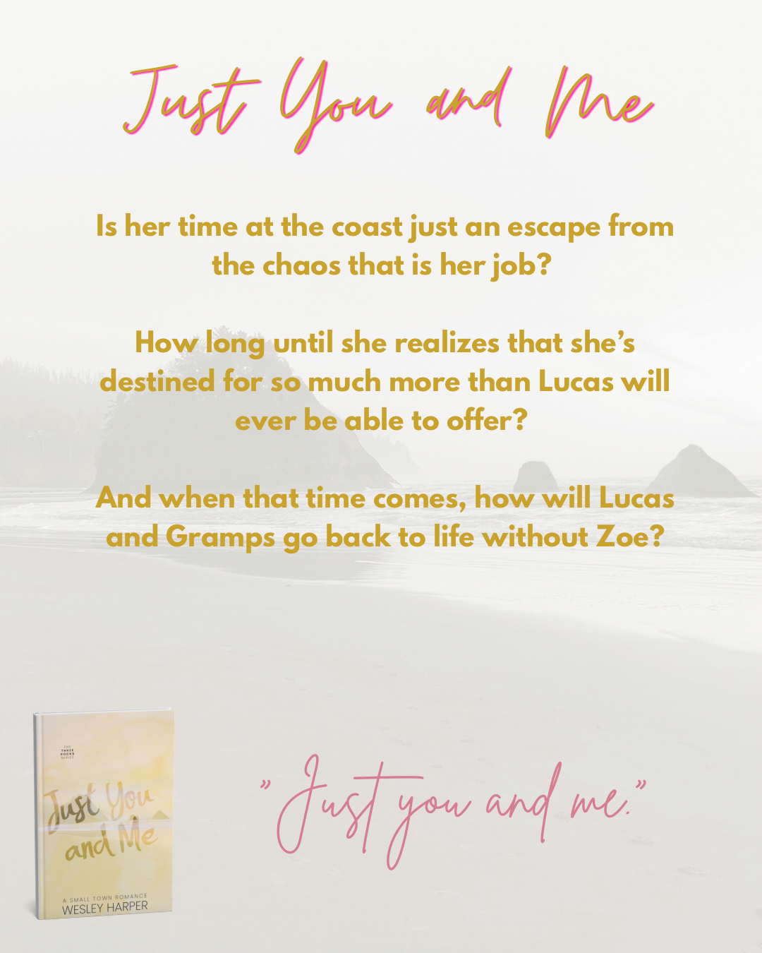 Single Book-Just You and Me (free shipping!)