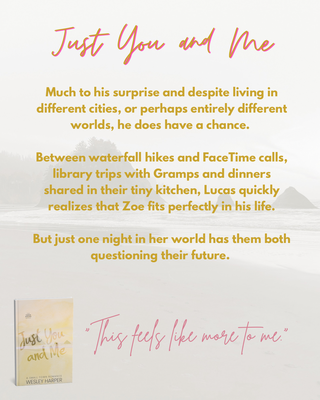 Single Book-Just You and Me (free shipping!)